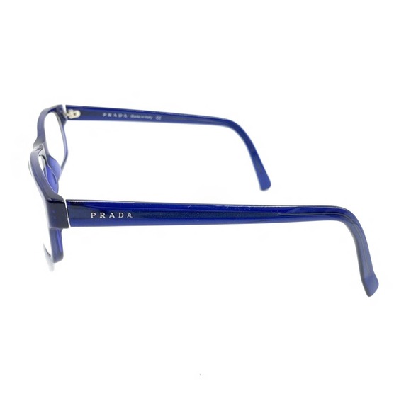PRADA VPR12E 0AX-1O1 Transparent Blue Eyeglasses Frames 52-16 140 Italy Designer - Picture 7 of 12